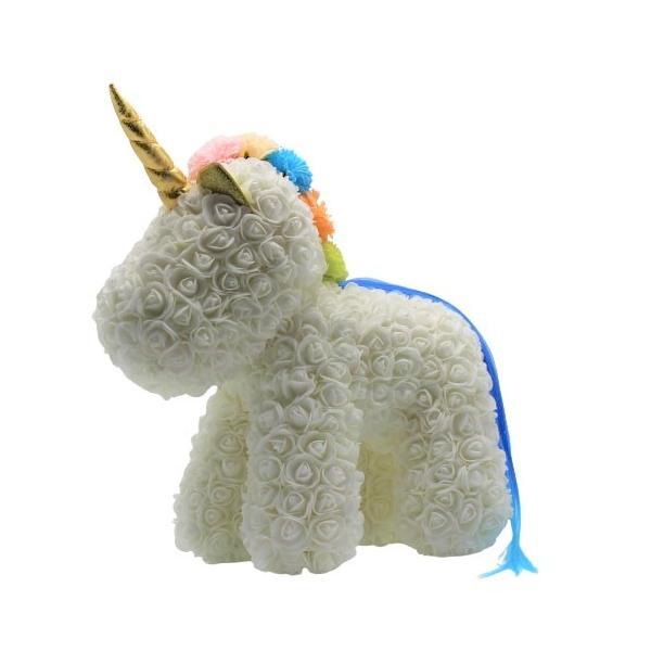 Unicorn din trandafiri de spuma - valiza copilariei