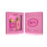 Caseta cadou pentru femei, Vanilla Pink Sugar Apa de parfum 50ml + Spray corp 50ml