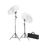 Kit lumini studio foto/video, tripoduri+umbrele+becuri