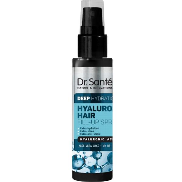 Spray pentru hidratare si stralucire cu acid hialuronic dr. sante, 150 ml