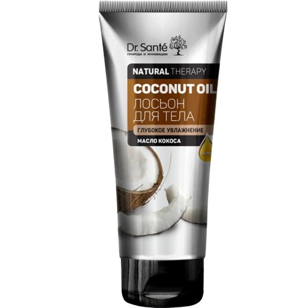 Lotiune de corp hidratanta cu ulei de cocos dr. sante, 200 ml