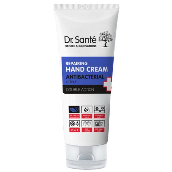 Crema hidratanta pentru maini cu arbore de ceai si lavanda dr. sante, 75 ml