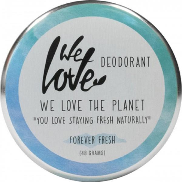 Deodorant Natural Crema Forever Fresh We Love the Planet, 48 g esteto.ro