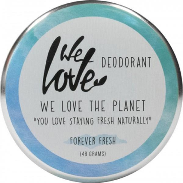 Deodorant natural crema forever fresh we love the planet, 48 g
