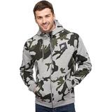 Hanorac barbati Nike AOP Camo Club Zip AH7019-063, M, Gri