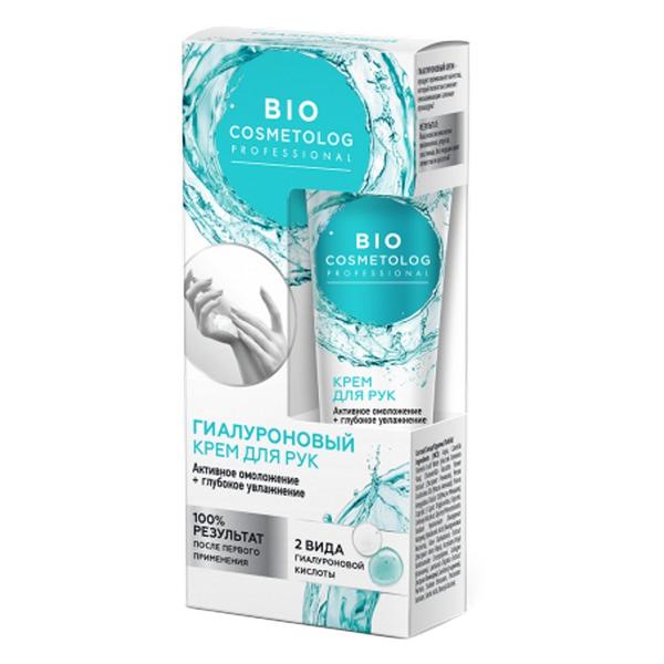 Crema Hidratanta pentru Maini cu Acid Hialuronic si Apa Termala Bio Cosmetolog Fitocosmetic, 45 ml