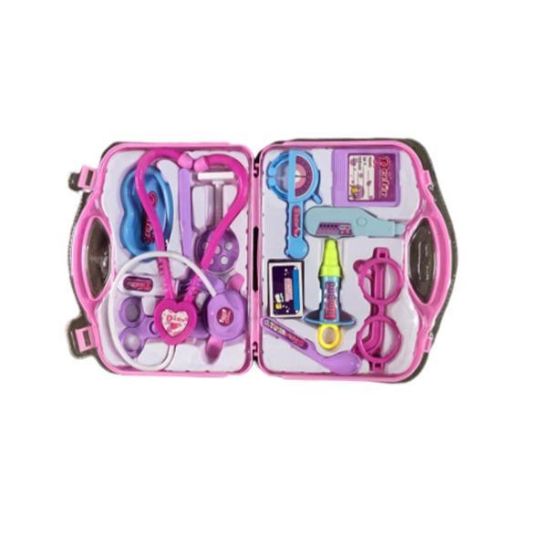 Trusa doctor gentuta, 12 piese, roz - oem