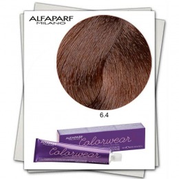 Vopsea fara amoniac - alfaparf milano color wear nuanta 6.4 biondo scuro rame