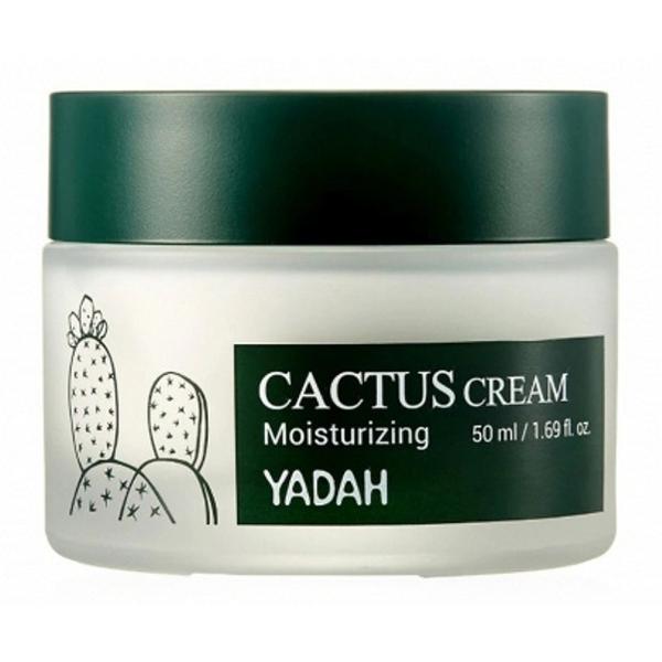 Crema Hidratanta de Fata cu 70% Extract de Cactus Yadah, 50 ml esteto