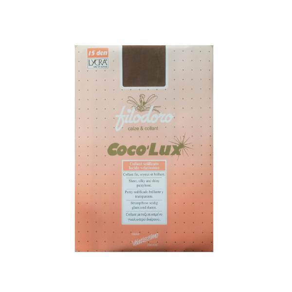Dres filodoro, cocolux 15 den, lycra, maro, 4l