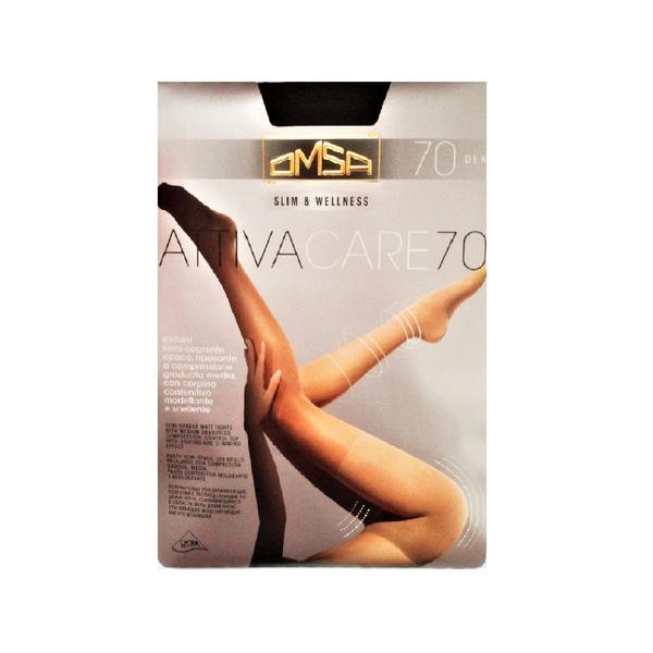 Set 5 dresuri omsa slim and wellness 70 den modelator compresiv semiopac mat fumo 3m