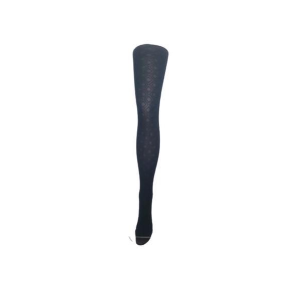 Dres mio pentru copii, 80 den, bleumarin cu model, 4-6 ani, 100-114 cm