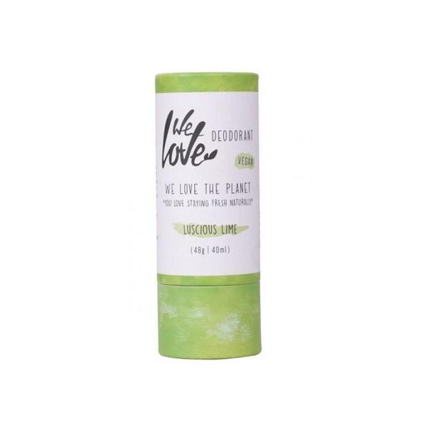 Deodorant natural stick lucious lime we love the planet 48g
