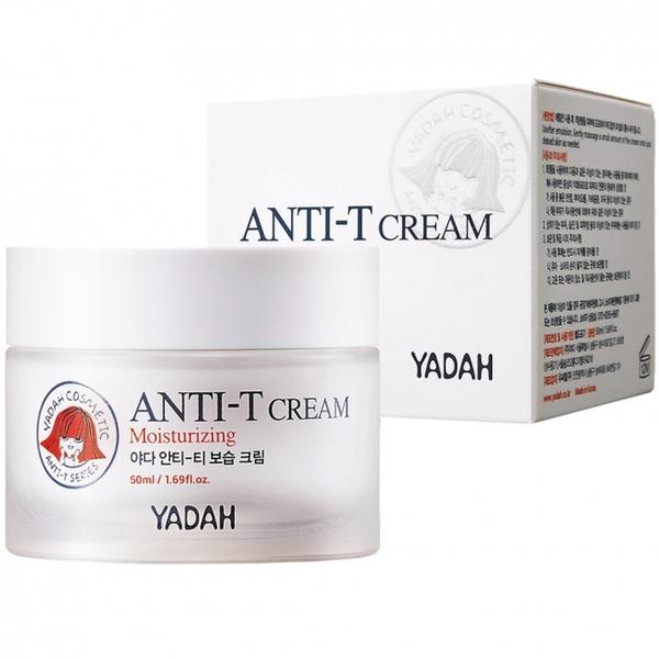 Crema hidratanta pentru tenul acneic anti trouble yadah, 50 ml