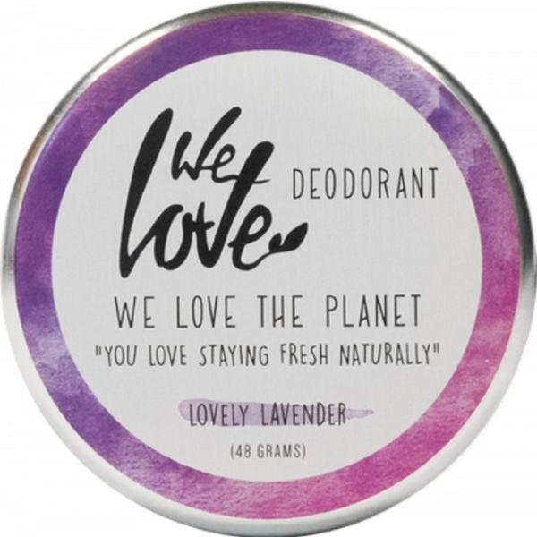 Deodorant natural crema lovely lavender we love the planet 48g