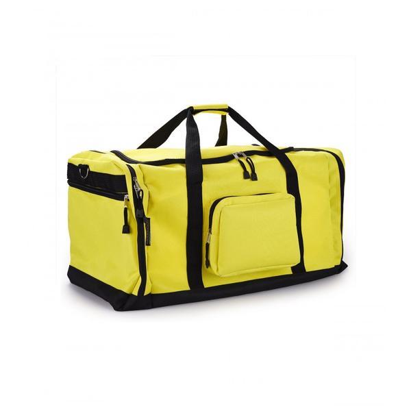 Geanta de voiaj/sport/multifunctionala Duffle, 90 L, Galben - Caerus Capital