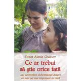 Ce ar trebui sa stie orice fata - Alexie Graciov, editura Egumenita