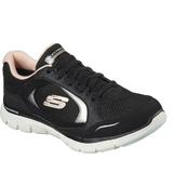 Pantofi sport femei Skechers Flex Appeal 4.0 149299/BKLP, 35.5, Negru
