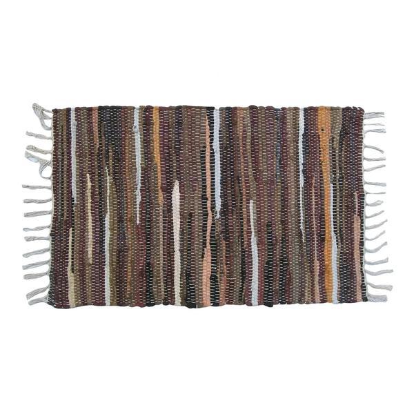 Covor decorativ, tema traditionala, model tesut, rustic, 80 x 50 cm, topi dreams