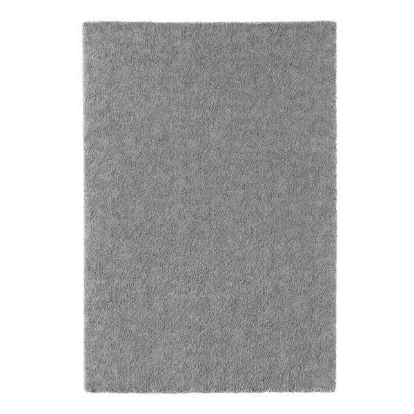 Covor decorativ, fir scurt, 133x195 cm, gri, topi dreams