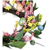 decoratiune-suspendabila-tip-coronita-impodobita-cu-oua-colorate-pentru-paste-flori-de-primavara-multicolor-frunze-25-cm-topi-toy-2.jpg