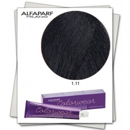 Vopsea fara amoniac - alfaparf milano color wear nuanta 1.11 nero blu