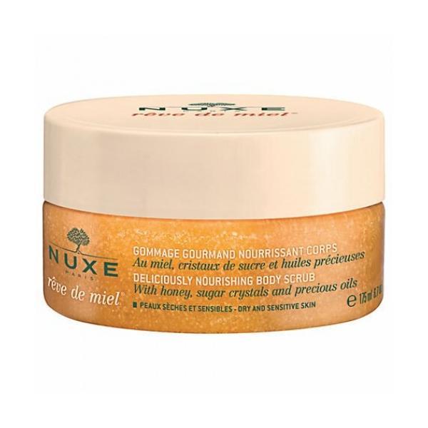 Scrub nutritiv pentru corp cu miere nuxe reve de miel 175ml