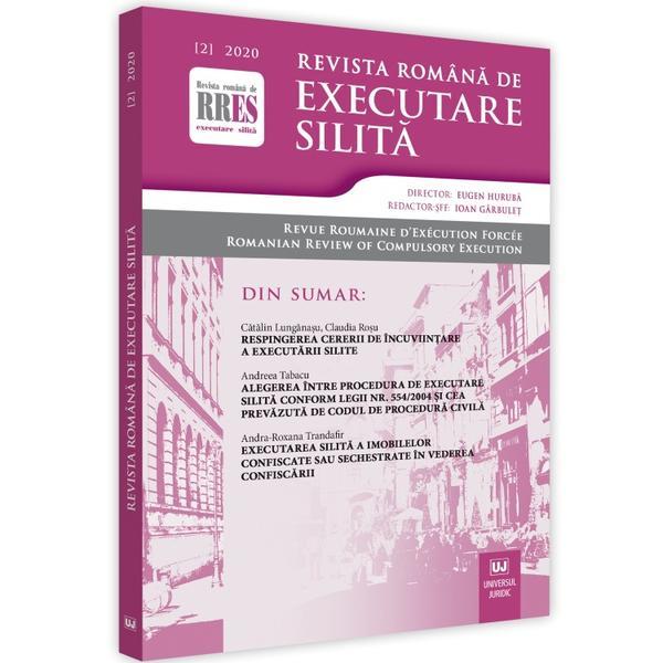 Revista romana de executare silita Nr.2/2020, editura Universul Juridic