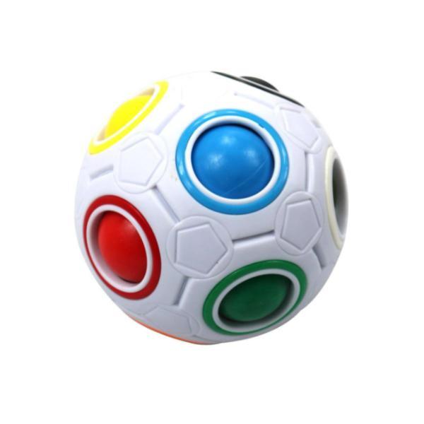 Minge magica curcubeu, fidget ball, 39cub