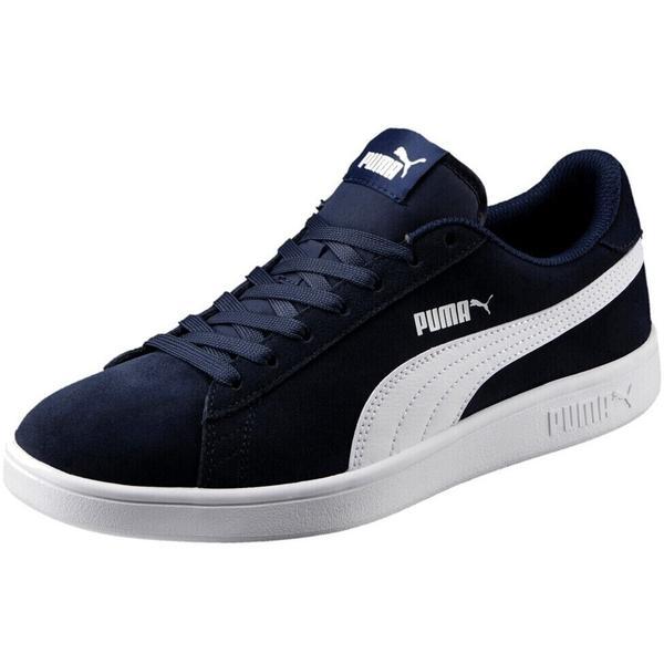 Pantofi sport unisex puma smash v2 36498904, 42, albastru