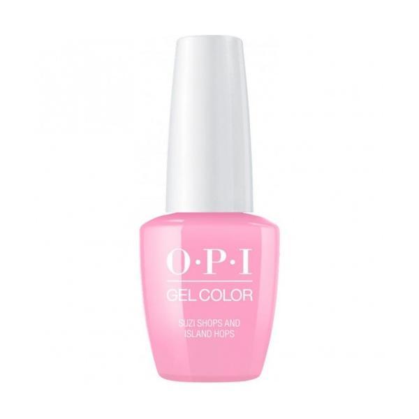 Lac de unghii semipermanent opi gel color suzi shops   island hops 7.5ml