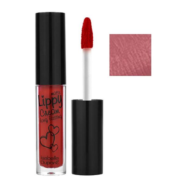 Ruj lichid mat rezistent la transfer isabelle dupont paris lippy cream, nuanta 04, 4 ml