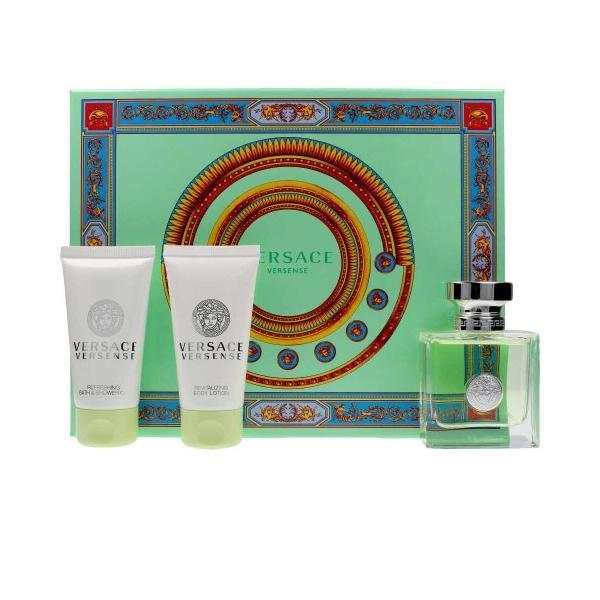 Set: apa de toaleta 50ml + loțiune de corp 50ml + gel de dus 50ml - versace versense