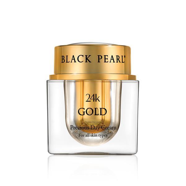 Crema de zi Precious cu Aur 24K, Black Pearl, 50ml Black Pearl imagine pret reduceri