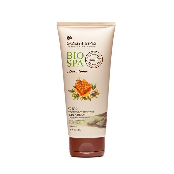 Crema de Corp Imbogatita cu Ulei de Masline, Miere si Propolis, 180 ml Bio Spa imagine noua