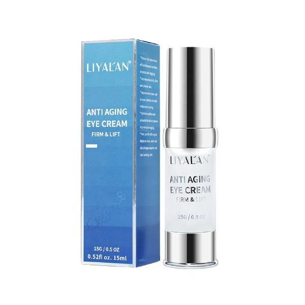 Crema pentru ochi, anti-aging, anti-rid, liyal'an, creste elasticitatea, hidrateaza si netezeste pielea, 15 ml 