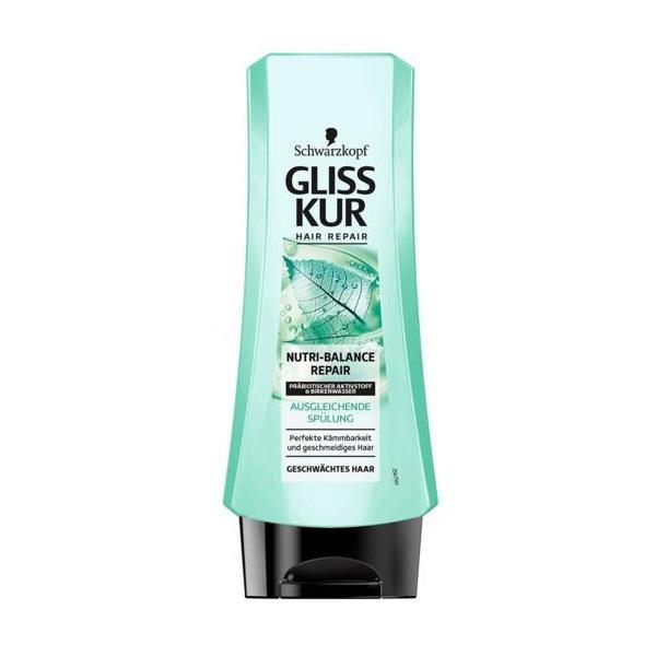 Balsam pentru par, Schwarzkopf Gliss Kur, Nutri-Balance Repair, 200 ml 200 imagine 2022