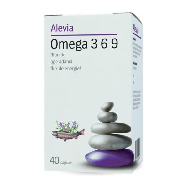 Short life - omega 3 6 9 alevia, 40 capsule