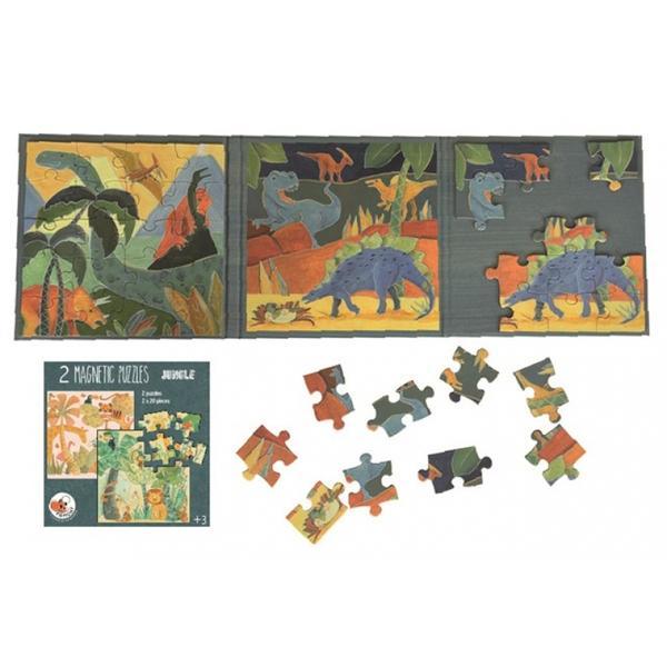 Puzzle magnetic Egmont toys Dinozauri