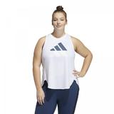 Maiou femei adidas 3 Bar Logo Plus Size GH6668, XXL, Alb