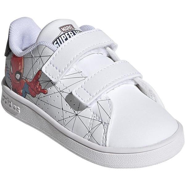 Pantofi sport copii adidas advantage fy9253, 20, alb