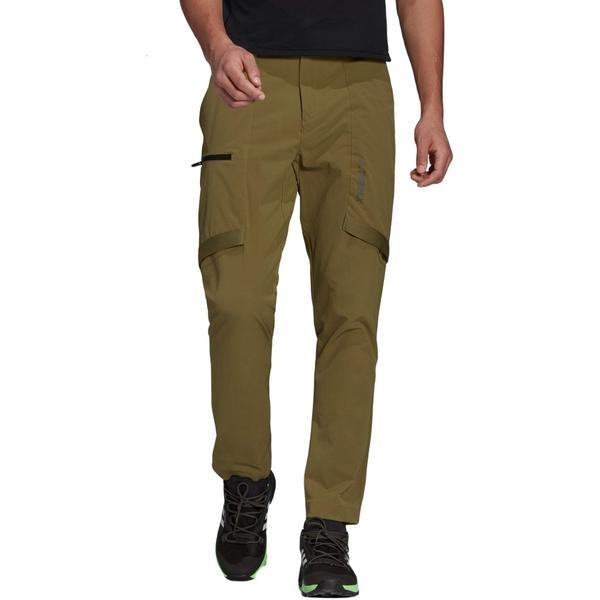 Pantaloni barbati adidas terrex zupahike hiking gm4769, 44, verde