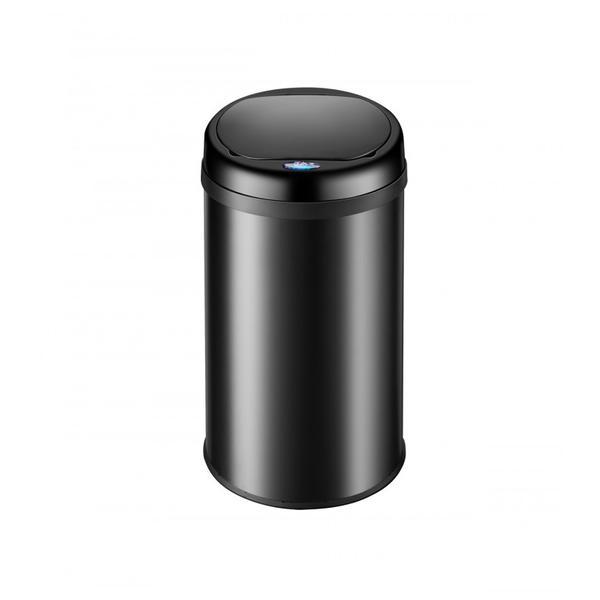 Cos gunoi cu senzor 56 l, negru, inox - caerus capital
