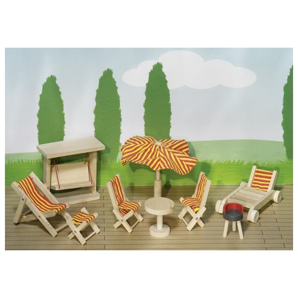 Joc de rol - casa papusii - mobilier de gradina