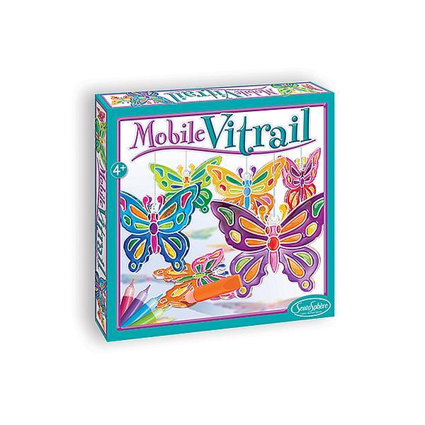 Mobil vitralii fluturi