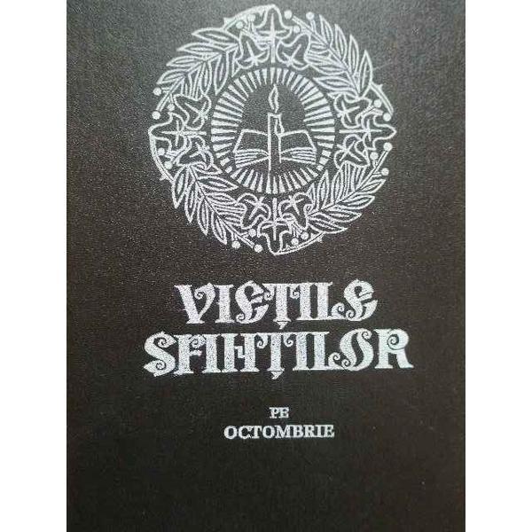 Vietile sfintilor pe octombrie, editura Manastirea Sihastria