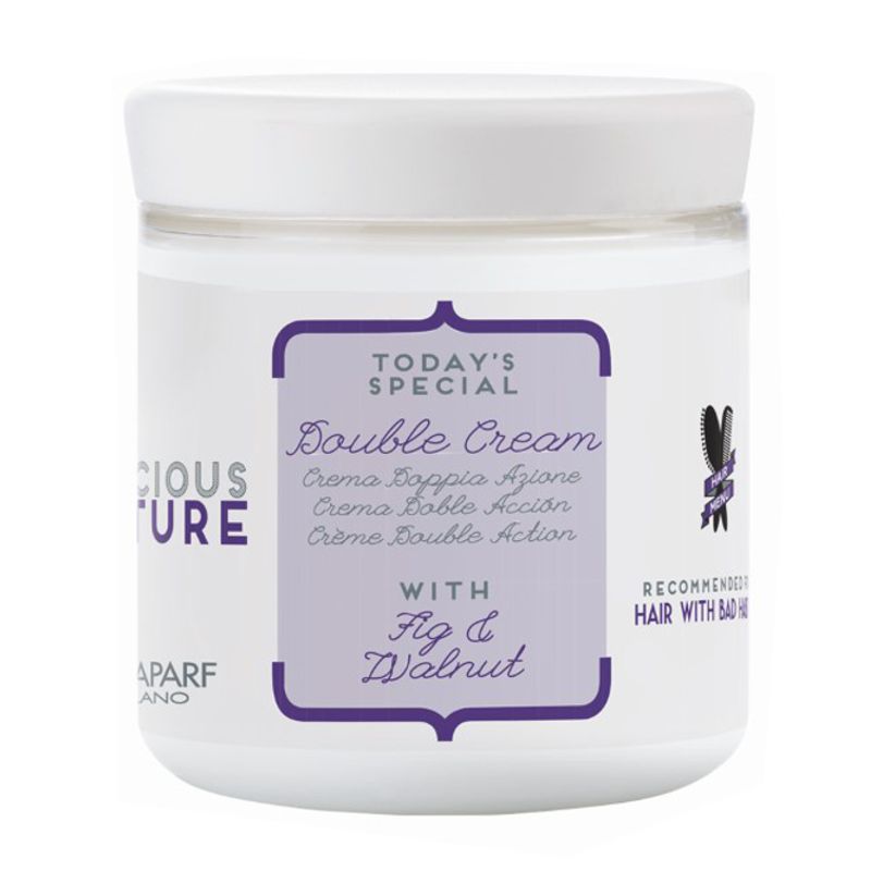 Crema cu Dubla Actiune pentru Par Rebel - Alfaparf Milano Precious Nature Bad Hair Habits Double Cream 200 ml
