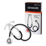 Stetoscop Little Doctor LD Prof II, stetoscop metalic utilizabil pe ambele parti, diafragma mica, Negru/Inox