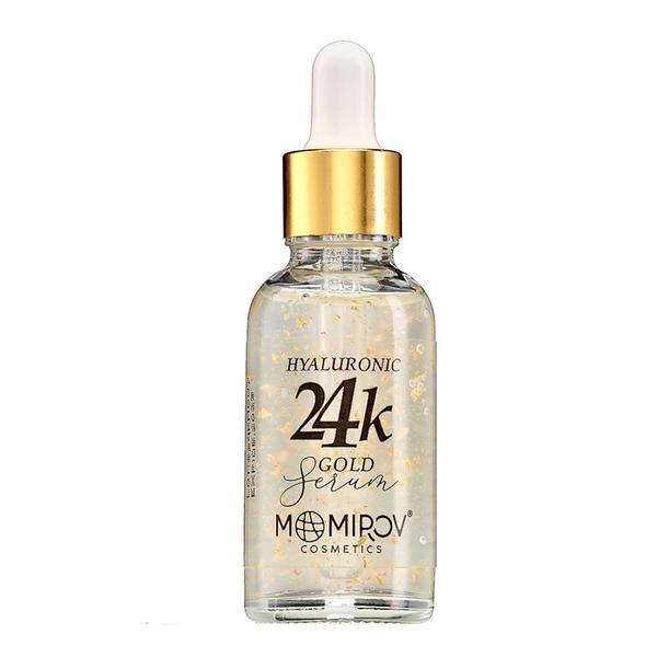 Ser facial cu Aur 24K si Acid Hialuronic, Momirov Cosmetics 24K imagine 2022