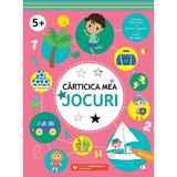 Carticica mea cu jocuri +5 ani, editura Paralela 45